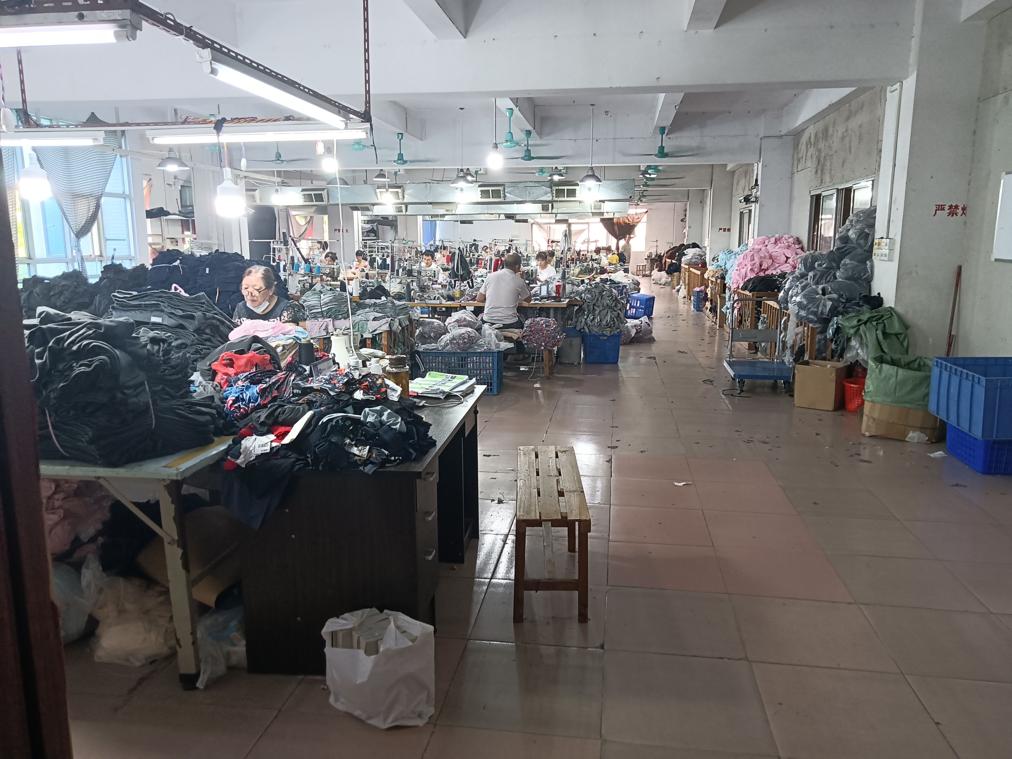 中山市剑蓝服装厂工厂图片3