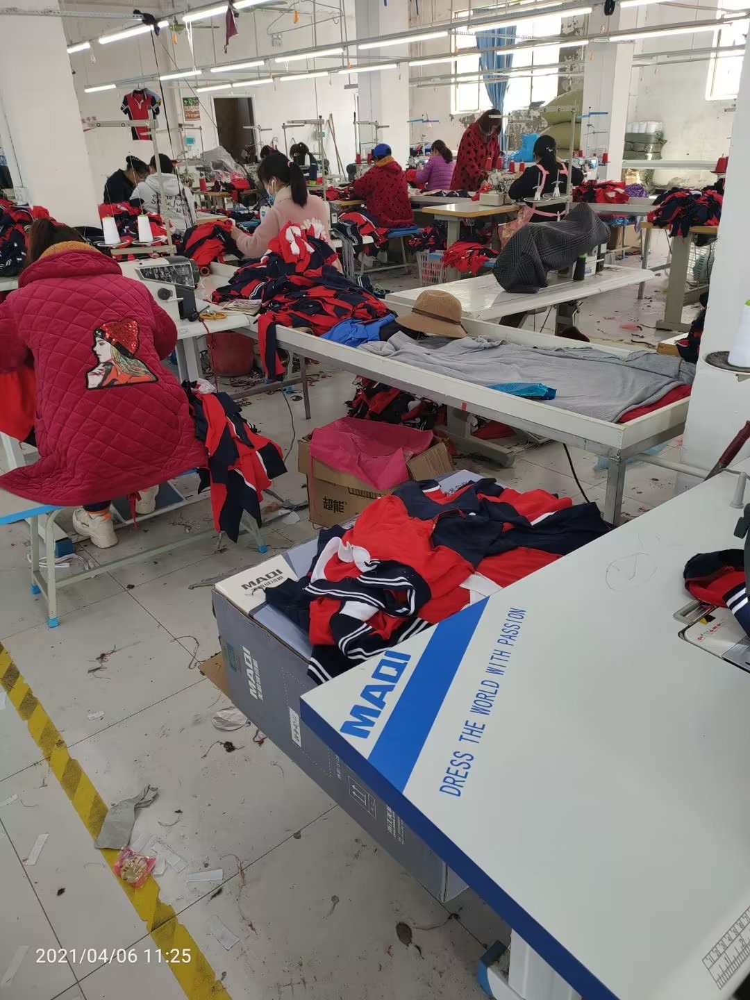 客源服装厂工厂图片3