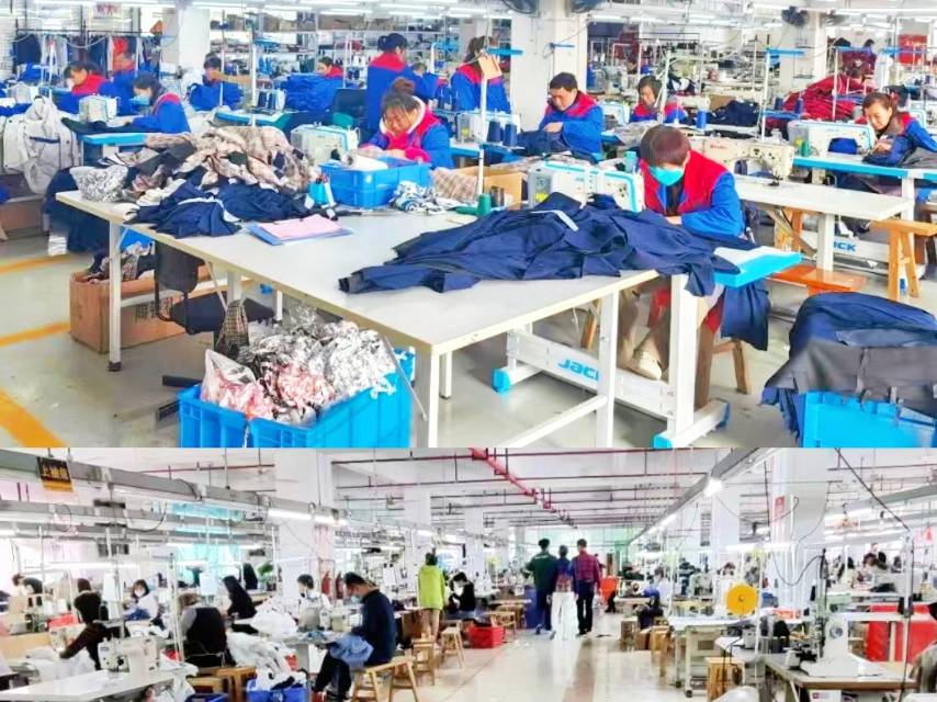 忠华服装工艺 承接(手工钉珠烫砖烫图)工厂接小单工厂图片2
